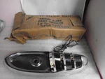 Nos Rambler Rebel 1957 Right Tail Light Chrome Bezel Oem Nash. Fixed Price $199.00.