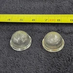 1951 1952 Pontiac License Plate Tag Light Lenses Guide L2-51 Glass Gm. Fixed Price $59.99.