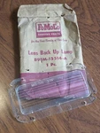 Nos Ford B9FM-15514-A Rh Lh Back Up Lamp Lens 59 Mercury Commuter Colony Park. Fixed Price $80.00.