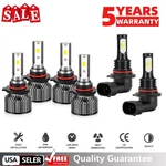 Led Headlight & Fog Bulbs 9005 9006 For Jeep Grand Cherokee 1999-2010. Fixed Price $37.52.