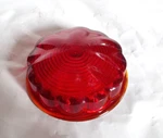 Nos Vintage Cats Eye Red Lens 3-7/16" Od # 95310. Fixed Price $28.00.