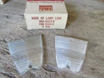 Nos Ford Fairlane Thunderbird Backup Lamp Lenses Pair Fomoco B6A15514B2. Fixed Price $54.99.