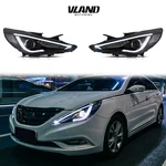 Vland Headlights W/sequential For 11-14 Hyundai Sonata Led Drl Animation Lh+rh. Fixed Price $339.99.