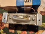 Nos Mopar 65 66 1967 1968 1969 70 Dodge Chrysler Plymouth License Plate Lamp. Fixed Price $210.00.