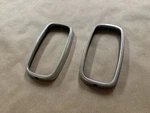 1965 Gp 1966 1967 Pontiac Gto Turn Signal Park Lamp Bezel Chrome Trim Gm. Fixed Price $59.95.