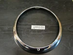 Headlight Bezel Single Fits Willys CJ3B Wagon Truck Jeepster Early CJ5. Fixed Price $28.00.