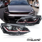 Full Led Headlights For 2014-2017 Vw Golf MK7 Projector Lamp W/sequential Turn. Fixed Price $399.99.