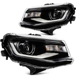Pair Set For 2016-2022 Chevy Camaro Hid/xenon Led Projector Headlights Headlamps. Fixed Price $269.99.