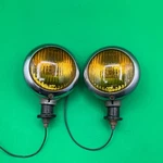 Hall Ford Script Vintage Antique Fog Driving Lights Working Condition!!. Fixed Price $245.00.