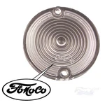 64 1/2 65 66 67 68 Mustang Cougar Back Up Reverse Light Lens With Fomoco Script. Fixed Price $11.75.