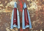Pair Oe 1956 Plymouth Assemblies Fury Belvedere Savoy. Fixed Price $249.00.