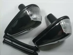 Front Turn Signal Assembly Set Chrome Clear Lens Vw T1 Bug Beetle 1964-7/1966. Fixed Price $79.62.