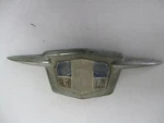 Kaiser Plymouth? Emblem Badge Script Vintage Metal 1347251. Fixed Price $45.00.