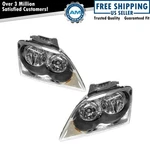 Headlight Assembly Set Driver & Passenger Side Fits 2004-2006 Chrysler Pacifica. Fixed Price $193.50.