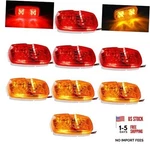 8 Pcs 4X2 Inch Trailer Rv Marker Led Light, Bullseye/tiger 4*RED+4*AMBER. Fixed Price $35.72.