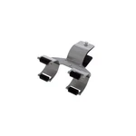 United Pacific C5012G Flashlight Holder, Roller-action Grip, Grey. Fixed Price $24.99.