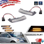2PACK Left&right Led Mirror Turn Signal Lights For 08-16 Chrysler Town Country. Fixed Price $14.99.