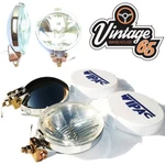 Classic Car Austin Mg Jag Triumph Wipac 5 1/2 Chrome Driving Fog Lamps & Covers. Fixed Price $193.06.