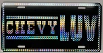 Chevy Luv Prism Metal License Plate 70S Retro Pickup Truck Classic Custom Garage. Fixed Price $24.90.