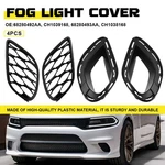 For Dodge Charger 2015-2020 Bumper Fog Light Lamp Brackets Covers Bezel 4PCS/SET. Fixed Price $29.44.