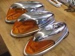 3 Vintage Pmco 112 Cab Marker Clearance Lights. Fixed Price $120.00.