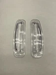 Pair Of License Plate Light Lenses Fits Mercedes 280SE W108 W109 W110 W111 W121. Fixed Price $57.50.