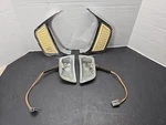 1966-67 Dodge Charger Rear Courtesy Light Bezels Pair 1967 Hemi. Fixed Price $71.40.