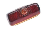 Dodge CB.6251, Red Glass Clear Marble Taillight Lens. Fixed Price $19.99.
