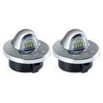 Chrome Rear License Plate Lights Ford F150 F250 F350 F450 F550. Fixed Price $13.97.