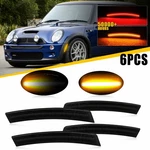 Amber/red Side Led Marker Light For Mini R50 02-06 Hatchback Cooper Smoked Len. Fixed Price $49.99.