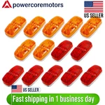 14 X Trailer Marker Led Light Double Bullseye 10 Diodes Clearance Lamp Red/amber. Fixed Price $31.99.