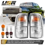 Clear Lens Tail Light Set L+r For 93-98 Toyota T100 T-100 Truck. Fixed Price $99.95.