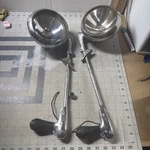 Pair Of Ford Unity Mfg Co Model H1 Automobile Spot/ Search Light Made Usa. Fixed Price $100.00.