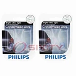 2 Pc Philips Turn Signal Indicator Light Bulbs For Lincoln Mark Viii Jq. Fixed Price $26.14.