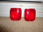 Lucas Lamp Lens Jaguar 54570229 L627 Tail Lights Red. Fixed Price $14.95.