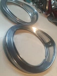 Jaguar XJ6 Vanden Plas Headlight Cover Trim Bezel Chrome Pair Oem 95K Miles. Fixed Price $100.00.