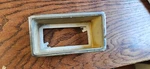 1970 1971 Mercury Cyclone Spoiler Montego Rh Quarter Panel Marker Light Bezel. Fixed Price $20.00.