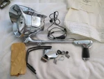 Nos 1961 1962 Ford Factory Spotlight Unity H1-FM 155L Bracket Kit Beautiful. Fixed Price $699.95.