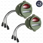 2X Tail Light,cat Eye Red Lens M38A1 M37 M151A2 Mb Ford Mutt M151A1. Fixed Price $99.99.