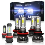 For Toyota Highlander 2014-2019 6X Led Headlight+fog Bulbs Combo Kit 6500K. Fixed Price $29.99.