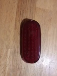 1940 Chevrolet Passenger Car Glass Tail Lamp Lens. Fixed Price $25.00.