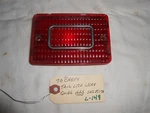 1970 Chevy Tail Light Lenses Guide 16AS, Sae Sti. Fixed Price $31.99.