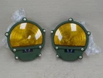 (2) Swiss Controls Military Humvee Amber Parking Light 12V MFG-28501, 11641156. Fixed Price $127.00.