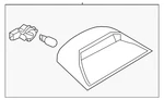 Genuine Nissan Center High Mount Stop Light 26590-3AA0A. Fixed Price $168.78.