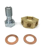 1949-1951 Ford & Merc Car Brake Master Cyl Outlet Fitting Bolt 8M-2076-SET. Fixed Price $24.90.