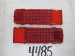 1968 Camaro Std. Tail Light Lenses (pair) Orig Gm P/n #5959934. Fixed Price $80.00.