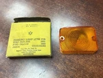 Glo-brite Amber Parking Light Lens Fits 1963 Ford Fairlane & Falcon C3DZ-13208-A. Fixed Price $12.00.