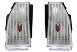 1981 - 1986 Clear Monte Carlo Tail Light Lens Assembly With Emblems Pair. Fixed Price $389.95.