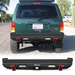Rear Bumper W/led Lights License Plate Mount For Jeep Wrangler Jk 07-18. Fixed Price $133.99.