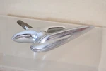 Studebaker 1937 Dictator President Chrome Hood Bonnet Release Mascot Emblem Nos. Fixed Price $930.05.